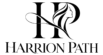 elegant hp monogram fashion logo